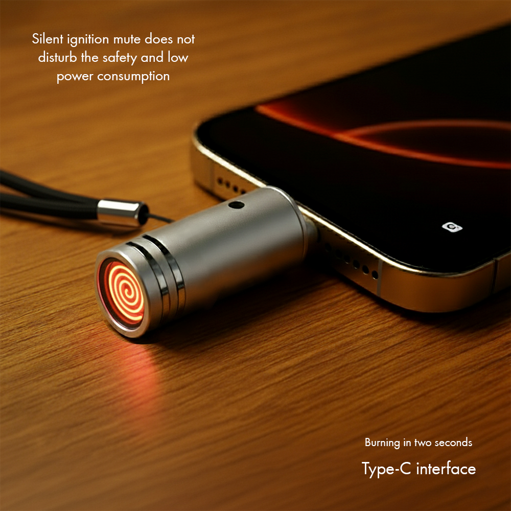 IgniteX Metal Lighter (USB Type-C)