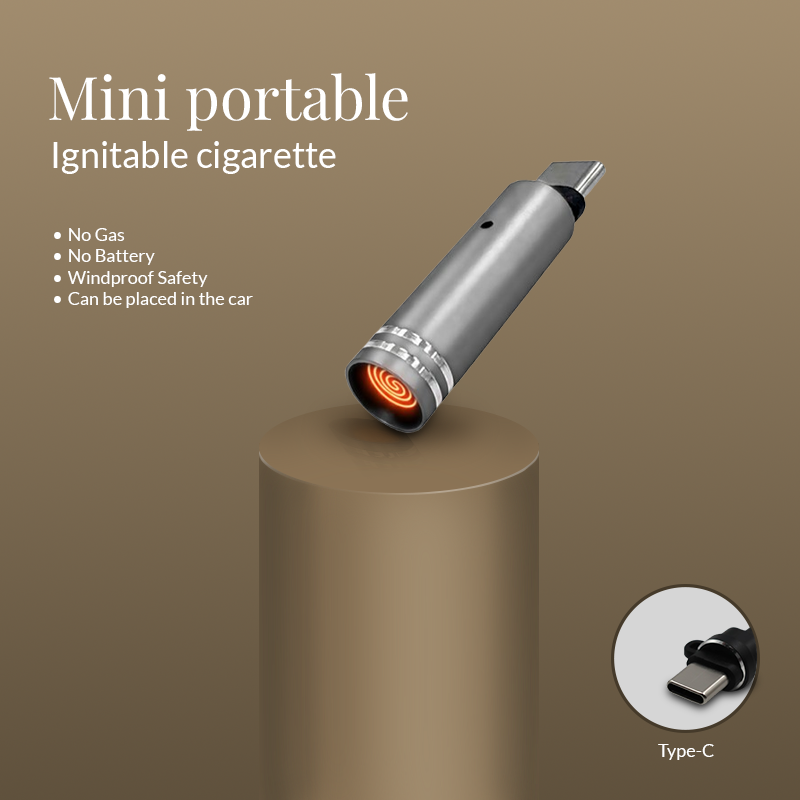 IgniteX Metal Lighter (USB Type-C)